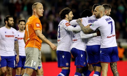 Četvrfinale SuperSport Hrvatskog nogometnog kupa, Hajduk - Varaždin 5:0, 27.2.2024., video sažetak