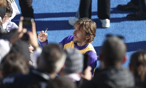 Modrićeva lekcija Realovim zvijezdama; izašao je iz busa i zaobišao osiguranje