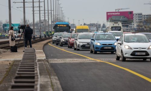 Nova regulacija prometa: Pogledajte gužve na Jadranskom mostu