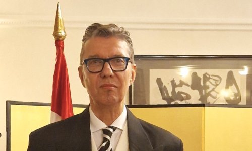 Akademski grafičar Leon Zakrajšek odlikovan ordenom japanske vlade