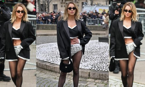 Odbacila hlače i pojavila se samo u gaćicama - i to kakvima