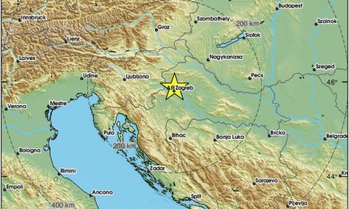 Blagi potres ponovno zadrmao Zagreb