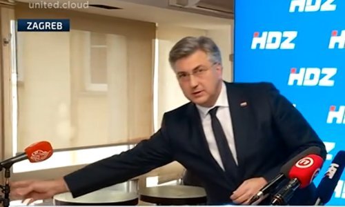Plenković micao mikrofone i objašnjavao tko je nadležan: Kakav pritisak!?