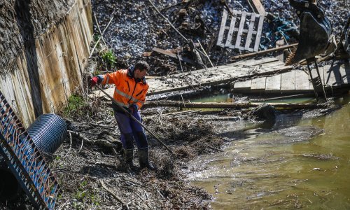 Ovako izgleda jezero kod dvorca Trakošćan