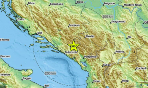 Potres 5,6 po Richteru pogodio Crnu Goru, EMSC se užario od poruka iz Hrvatske