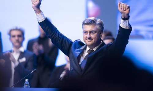 Plenković otkrio HDZ-ov slogan i dao niz obećanja: Plaće 1600 eura, 25 posto više mirovine