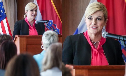 Kolinda Grabar Kitarović godinama je vjerna omiljenom modnom klasiku koji rado nosi
