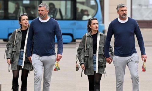 Romantika u centru grada: Goran Ivanišević ne ispušta ruku svoje voljene Nives