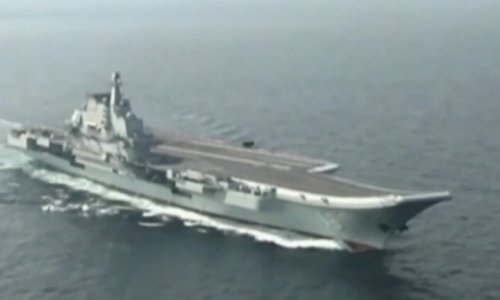 Pogledajte impresivni kineski nosač aviona