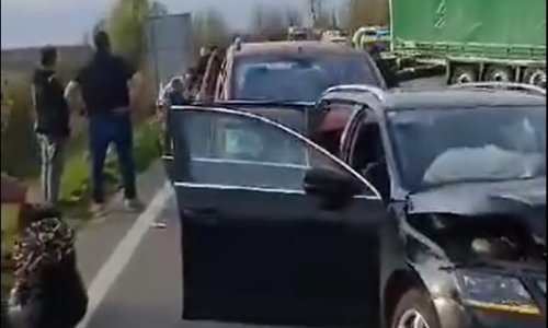 Lančani sudar kod Stare Gradiške: Kamion naletio na petnaestak vozila u koloni!