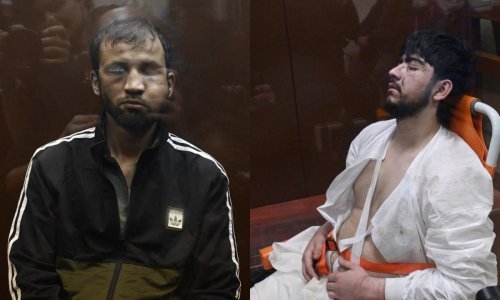 Osumnjičeni za napad u Moskvi izvedeni pred sud prepuni modrica