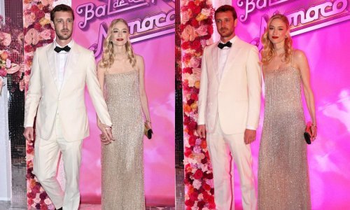 Zbog božanstvene haljine svi su gledali u Talijanku plave krvi, a  pogled s nje nije skidao ni zgodni suprug