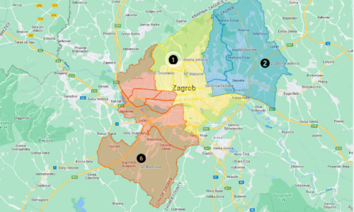 Zagreb je pocijepan na tri izborne jedinice, na ovoj karti provjerite gdje ćete glasati