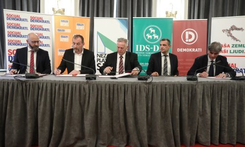 Stranke potpisale suradnju; Vidović: Nećemo nikoga pljuvati, obraćamo se uljeđenom dijelu