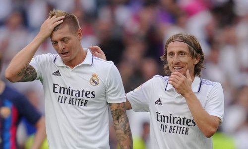 Toni Kroos Luka Modrić Real Madrid