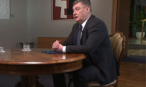 Milanović: 'Danas sam gledao ovu nesreću, ovo što Plenković izvodi s loptom'