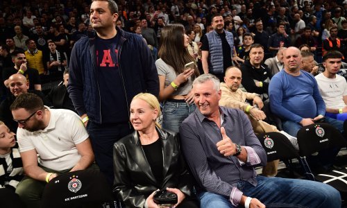 Nestvarne scene iz beogradske Arene; Toni Kukoč stigao pred 20.000 Partizanovih navijača