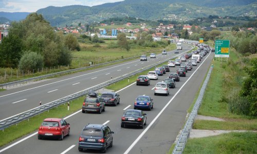 Na A6 uočena srna, na autocesti prema Rijeci prometna nesreća