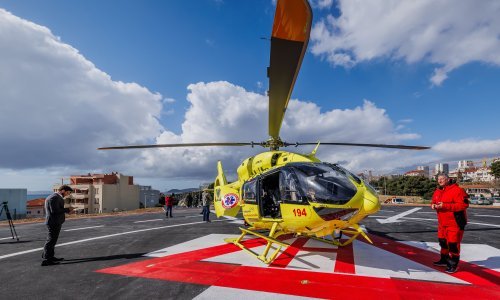 Hitna helikopterska služba na prvoj intervenciji