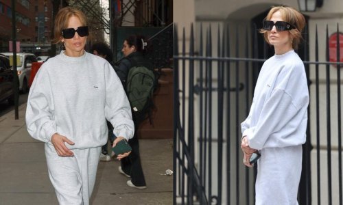 Odbacila visoke potpetice i glamurozne stajlinge: J.LO i u trenirci i 'ružnim' tenisicama izgleda dobro