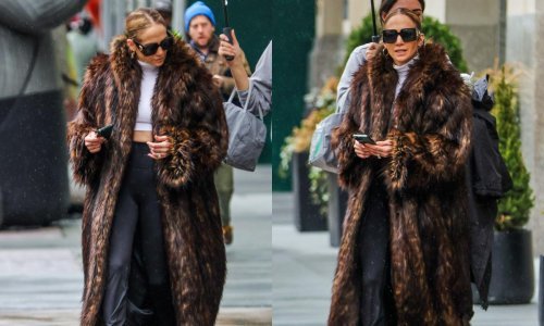 Moćno izdanje: Jennifer Lopez prošetala New Yorkom u bundi i tenisicama
