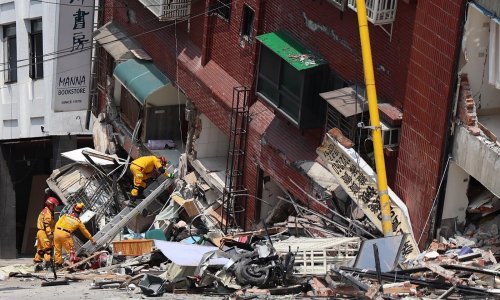 Zgrade se srušile kao kule od karata, pogledajte posljedice snažnog potresa na Tajvanu