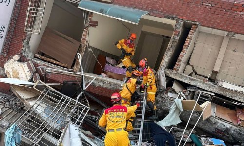 Broj ozlijeđenih u potresu na Tajvanu prešao tisuću