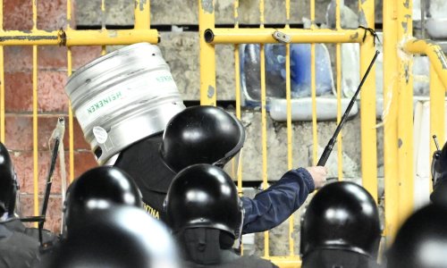 Sindikat policije traži da se huligani iz Splita najoštrije kazne