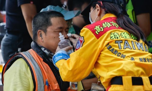 Helikopterom spašeni tajvanski rudari