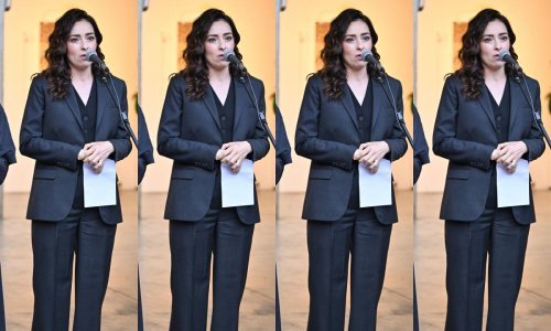 Zrinka Cvitešić zna kako nositi odijela s cool stilskim odmakom