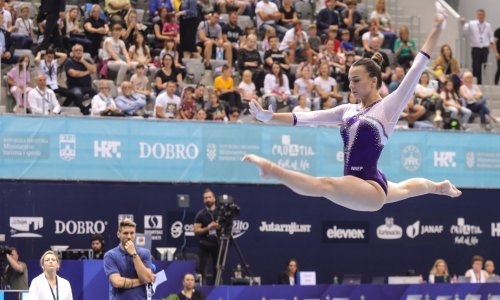 Tina Zelčić, Aurel Benović i Tin Srbić u finalu Dobro World Cupa u Osijeku