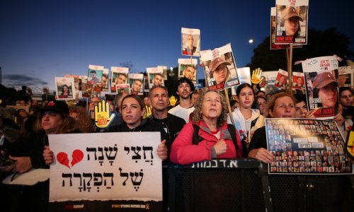 Tisuće Izraelaca okupile se zbog talaca, obilježivši šest mjeseci rata