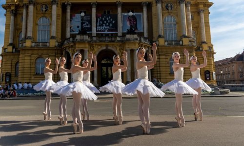 Vatrogasci, medicinske sestre, policajci, balerine i poštari zaplesali na pobjedničku pjesmu Dore