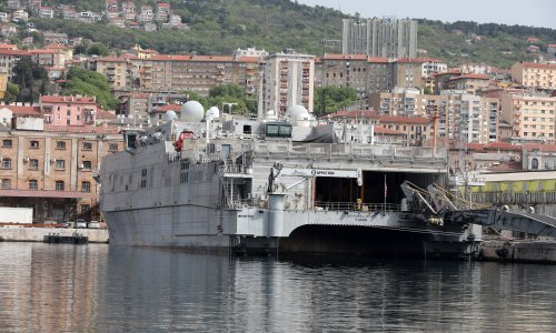 Američki ratni brod uplovio u riječku luku