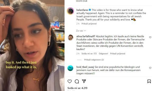 Njemačka voditeljica otpuštena zbog poziva na bojkot proizvoda iz Izraela