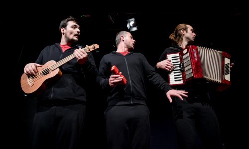 Svečana 100. izvedba predstave 'Realisti'