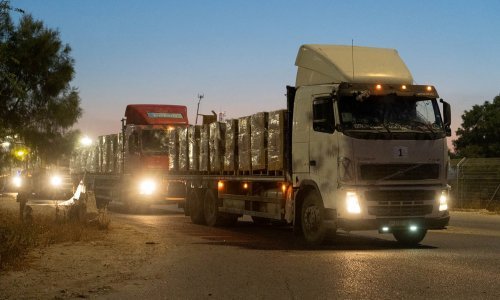 Prvi kamioni s humanitarnom pomoći ušli u Gazu preko novog prijelaza