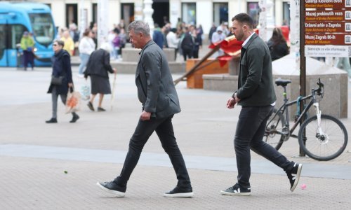 Turudić prošetao centrom Zagreba u pratnji policajaca u civilu