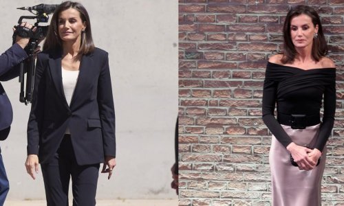 Kraljica Letizia pokazala dva sjajna stajlinga, a fantastična suknja nadmašila je sve
