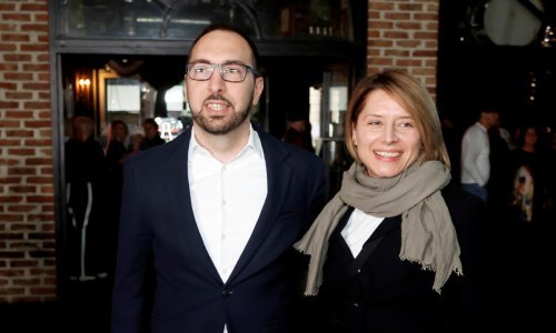 Najveća podrška: Samozatajna supruga Tomislava Tomaševića je uz svog dragog u stožeru Možemo!