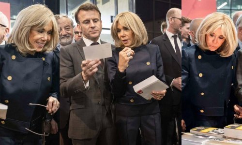 Vjerna svom stilu: Brigitte Macron briljirala sakoom s efektnim detaljima
