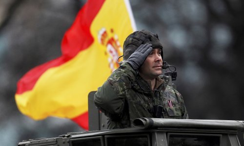 Španjolska vojska na cestama, pojačan promet od Zadra do granice s Mađarskom