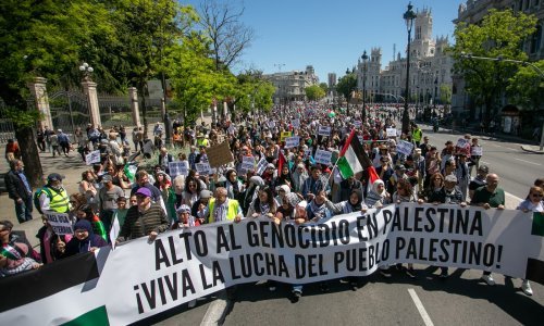 Diljem Španjolske prosvjedi podrške Palestini: 'Izrael ubija, Europa sponzorira'