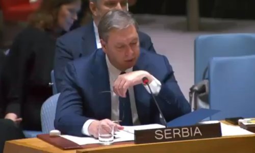 Vučić ponižen u UN-u, ušutkala ga predsjedajuća Vijeća sigurnosti