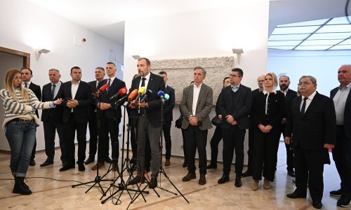 Koalicija IDS, HSLS, HNS i SDSS predala listu za EU izbore