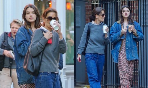Jasno je od koga je naslijedila prepoznatljiv stil: Suri Cruise i Katie Holmes izgledaju kao sestre