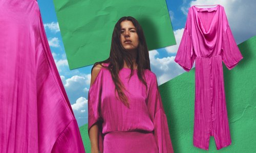 Haljina u ovoj divnoj boji kao stvorena je za svečane prigode, a voli je i šefica Zare