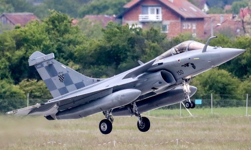 Ovo su najbolji trenuci dolaska moćnih Rafalea u Zagreb