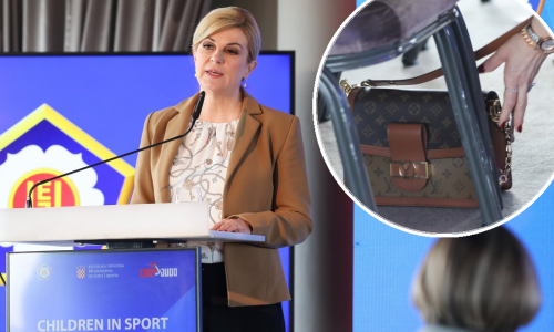 Kolinda Grabar-Kitarović usavršila je poslovnu eleganciju, ali ovog puta svi su gledali njezinu torbicu