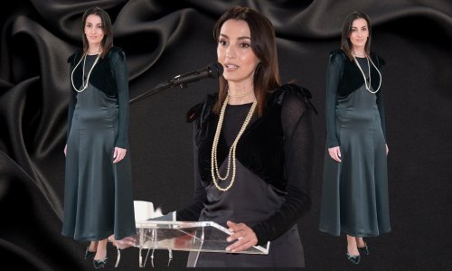 Sanja Putica ima dobitnu formulu: Mala crna haljina, biseri i efektne salonke